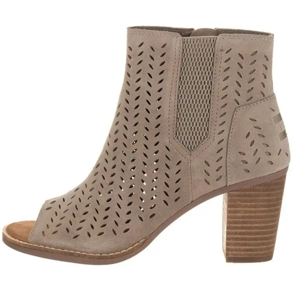 TOMS Majorca Peep Toe Booties